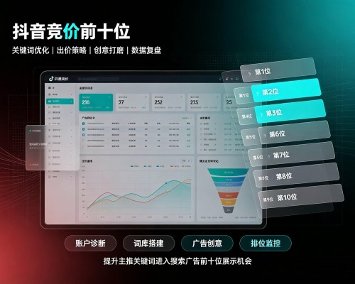 康定抖音搜索竞价